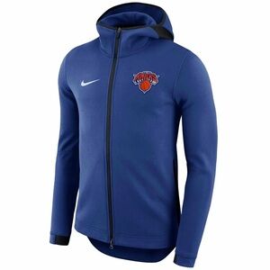 Nike New York Knicks Men's NBA Showtime Dri-Fit Full-Zip Hoodie